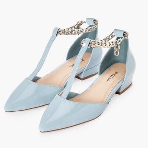 JustFab New Baby Blue Flats